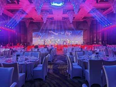 上海潤達(dá)醫(yī)療年會活動執(zhí)行,舞臺搭建
